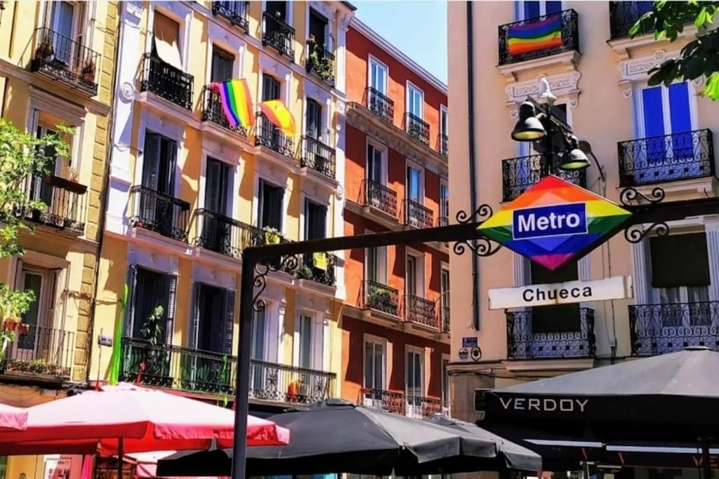 Bohemio Apt 1Hab 4Pax En La Plaza De Chueca Madrid Exterior photo